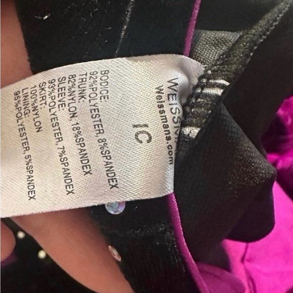 Weissman Black and Pink Kids Dance Costume - Picture 8 of 10